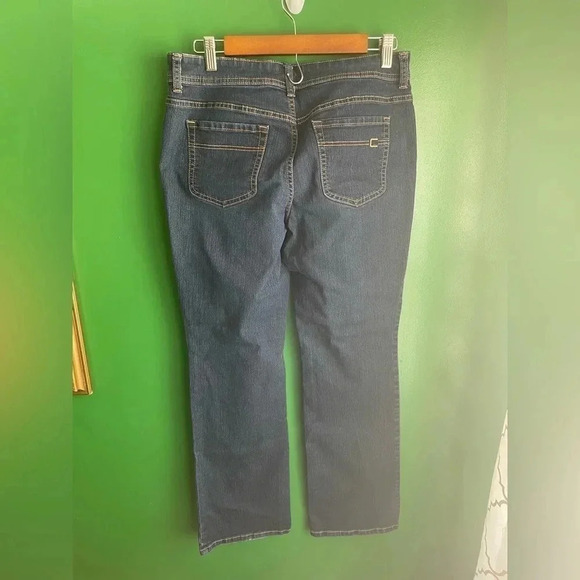 Chico’s Jeans SZ 1 Short (8) Straight Leg Jeans EUC! - Picture 6 of 8